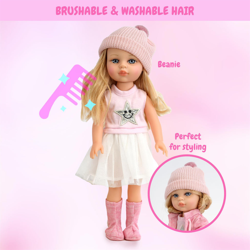 BiBi Fashion Doll "Ava Williams" (38 cm / 15") by BiBi Doll - BiBi Doll Shop