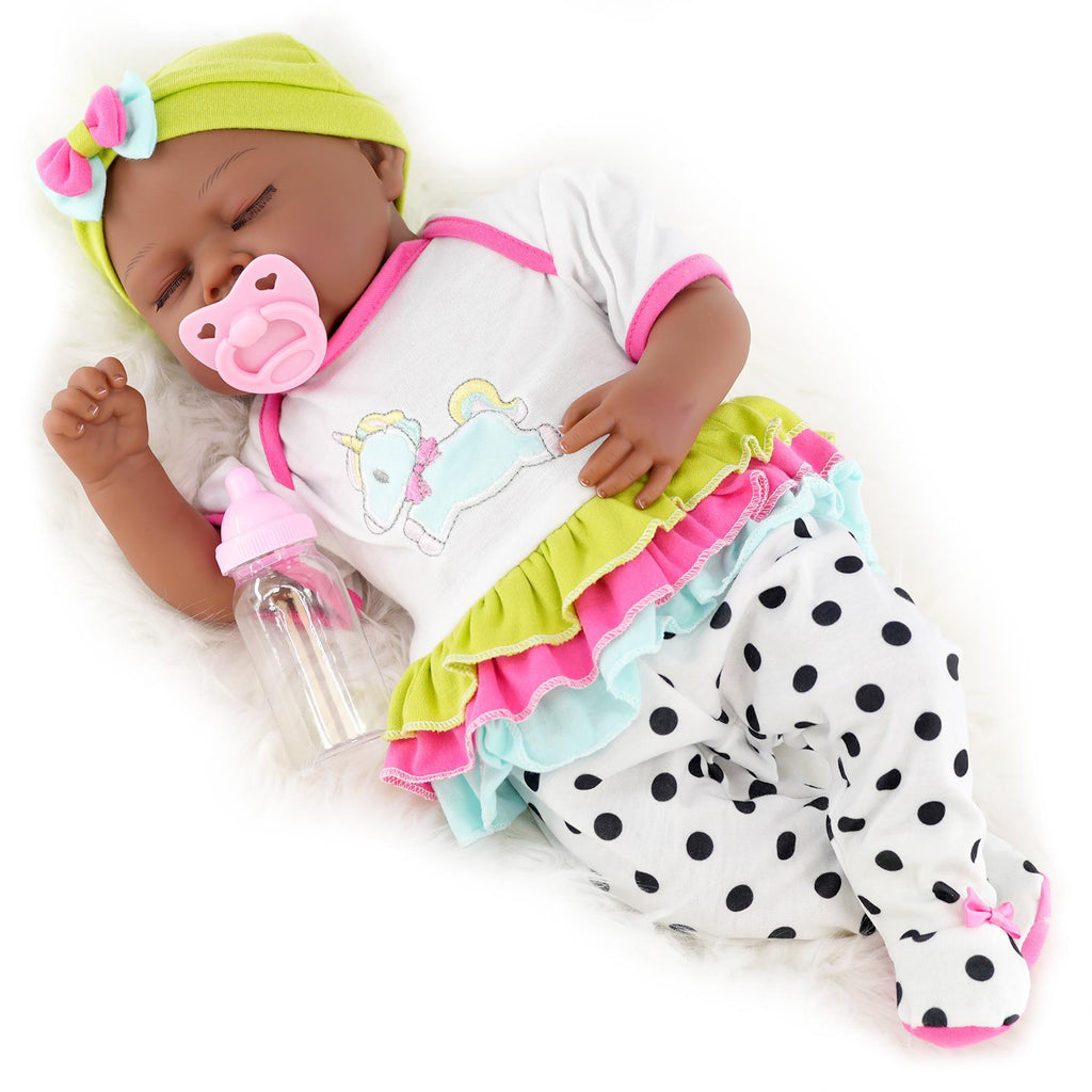 BiBi Doll Reborn Ethnic Sleeping Girl "Fay" (50 cm / 20") by BiBi Doll - BiBi Doll