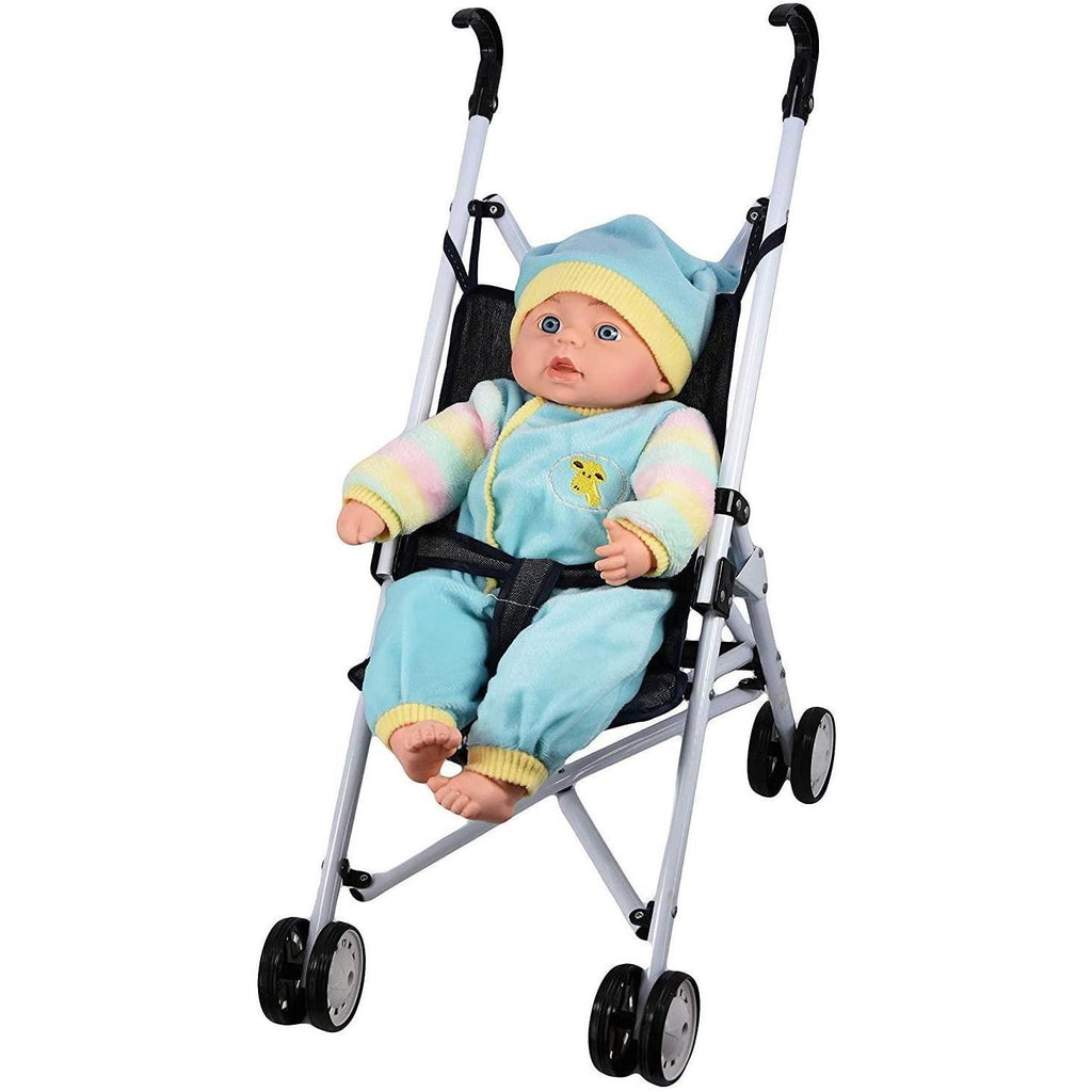 BiBi Doll BiBi Doll Accessories - Doll Blue Buggy