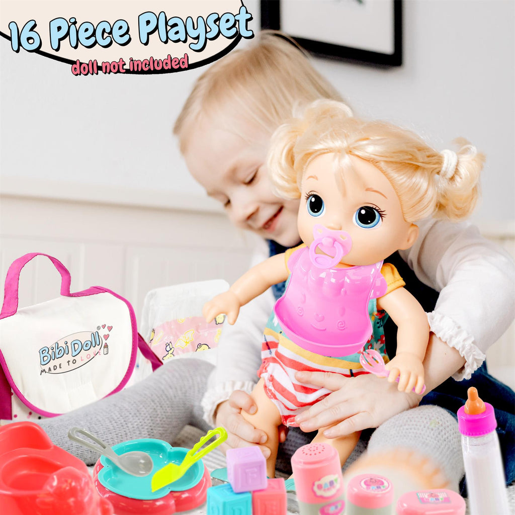 BiBi Doll BiBi Doll Changing & Feeding Doll Accessories