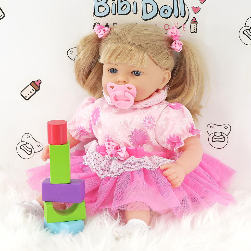 BiBi Doll with Hair "Elizabeth" (45 cm / 18") by BiBi Doll - BiBi Doll