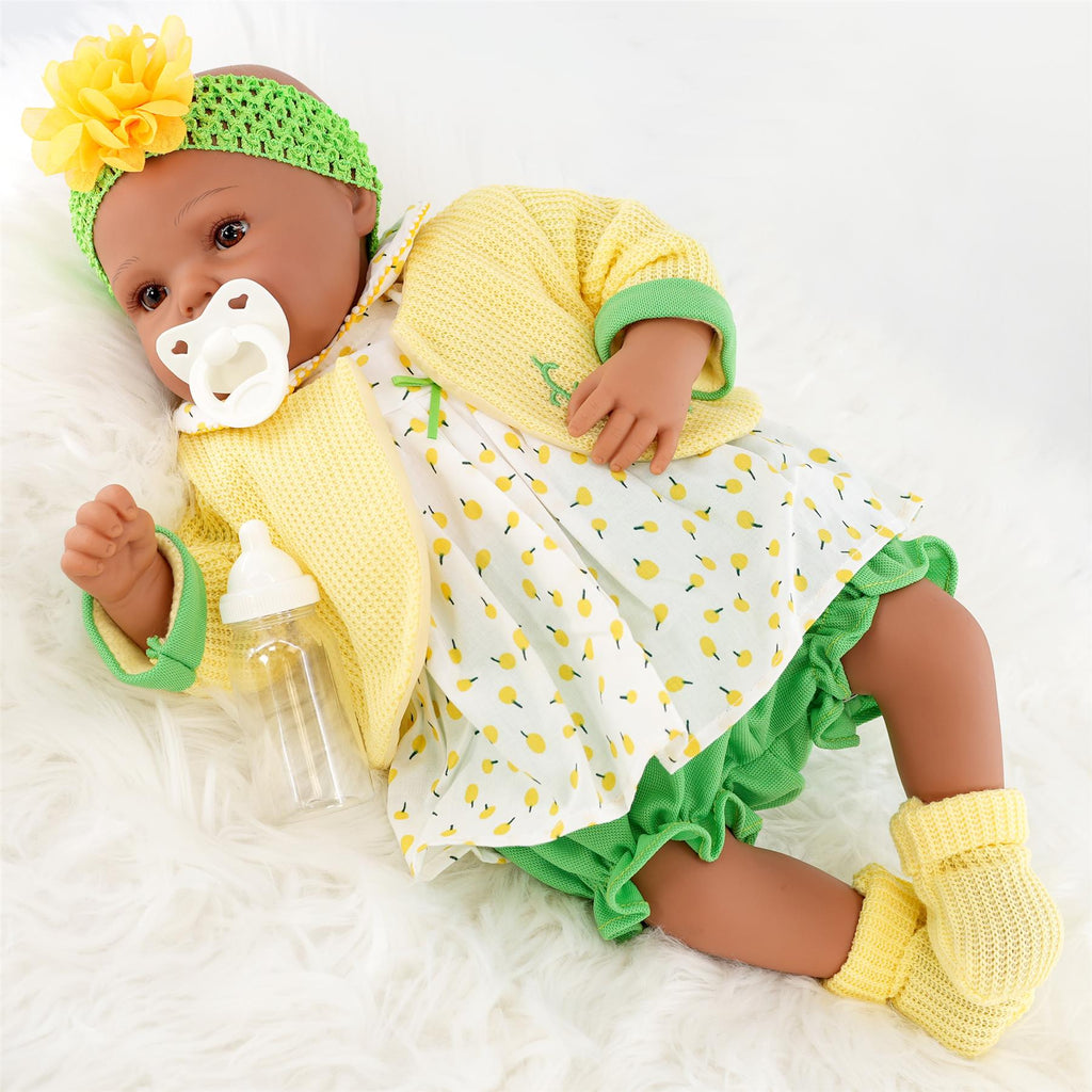 BiBi Doll Reborn Ethnic Girl "Dahlia" (50 cm / 20") by BiBi Doll - BiBi Doll