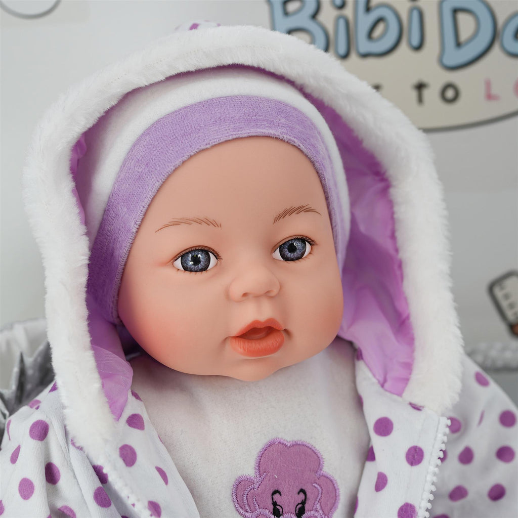 BiBi Outfits - Set of Two Doll (Pink & Purple) (45 cm / 18") by BiBi Doll - BiBi Doll