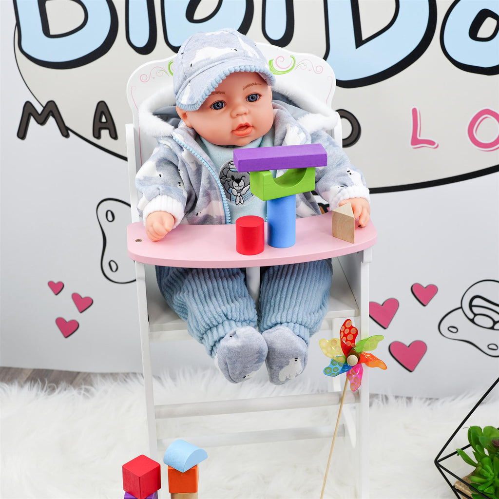 BiBi Baby Doll "#2 White Claw" (45 cm / 18") by BiBi Doll - BiBi Doll