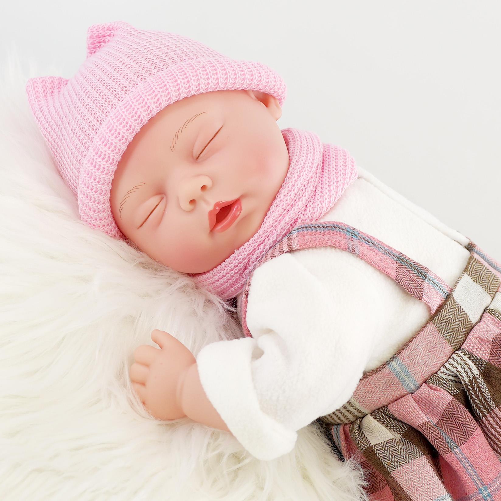 BiBi Doll Reborn Sleeping Boy Periwinkle (50 cm / 20) by BiBi DollNone –  BiBi Dolls