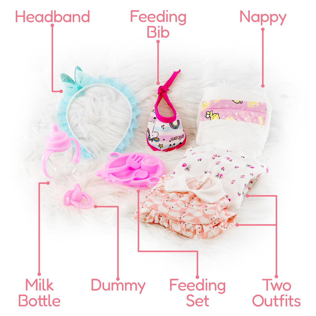 BiBi Doll BiBi Doll Accessories - Everything You Need Accessory & Outfit Set