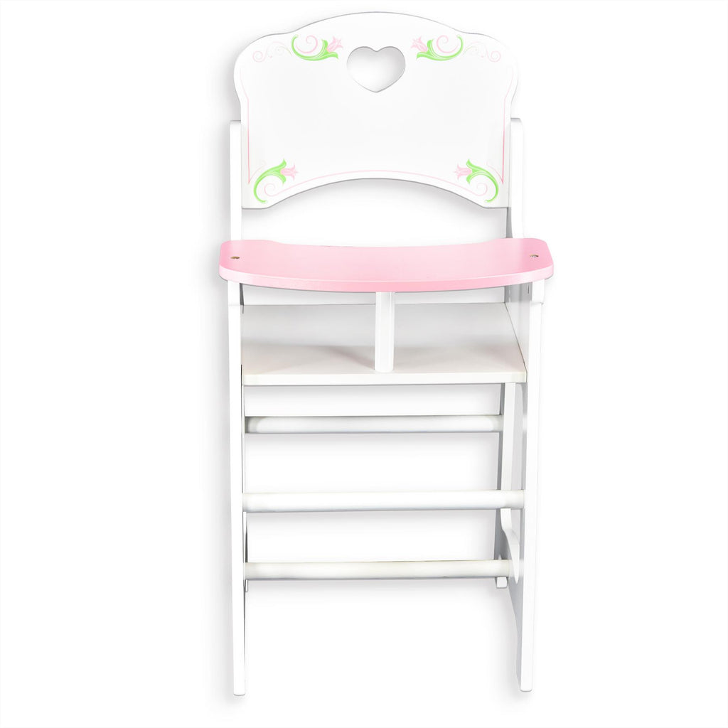 BiBi Doll Furniture - Wooden High Chair by BiBi Doll - BiBi Doll