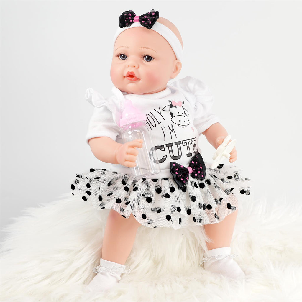 BiBi Doll BiBi Reborn Doll Awake Girl "Jasmine" (43 cm / 17")