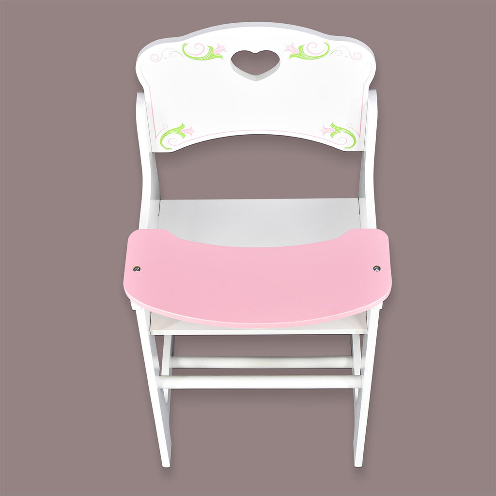 BiBi Doll Furniture - Wooden High Chair by BiBi Doll - BiBi Doll