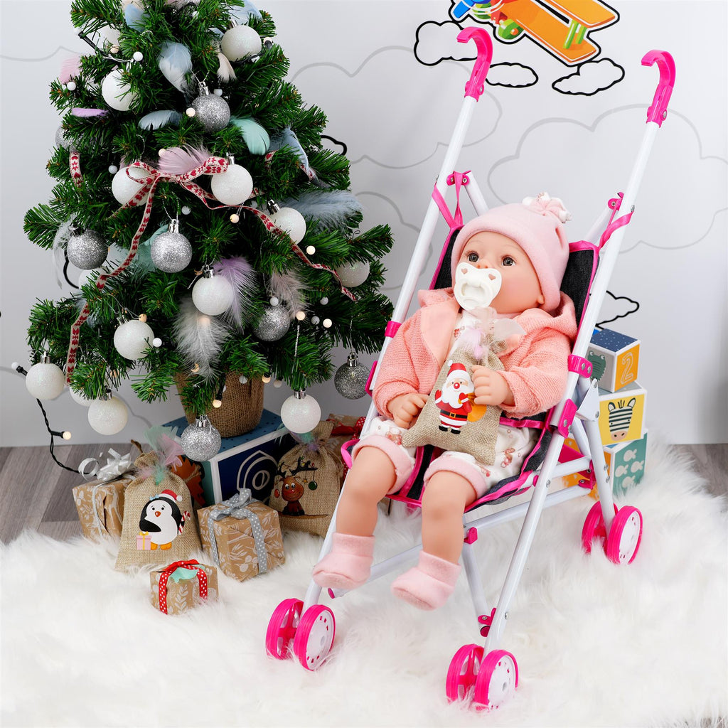 BiBi Doll Accessories - Doll Pink Buggy by BiBi Doll - BiBi Doll