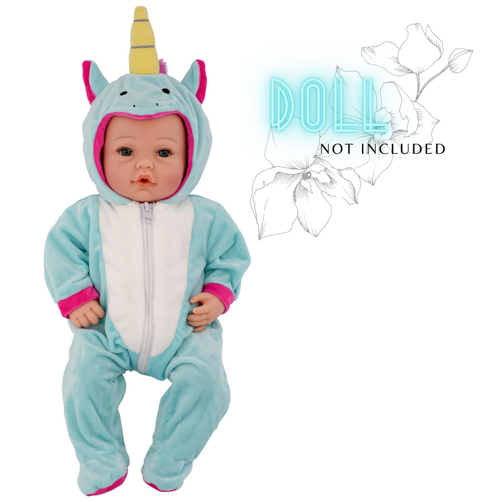 BiBi Outfits - Reborn Doll Clothes (Unicorn) (50 cm / 20") by BiBi Doll - BiBi Doll