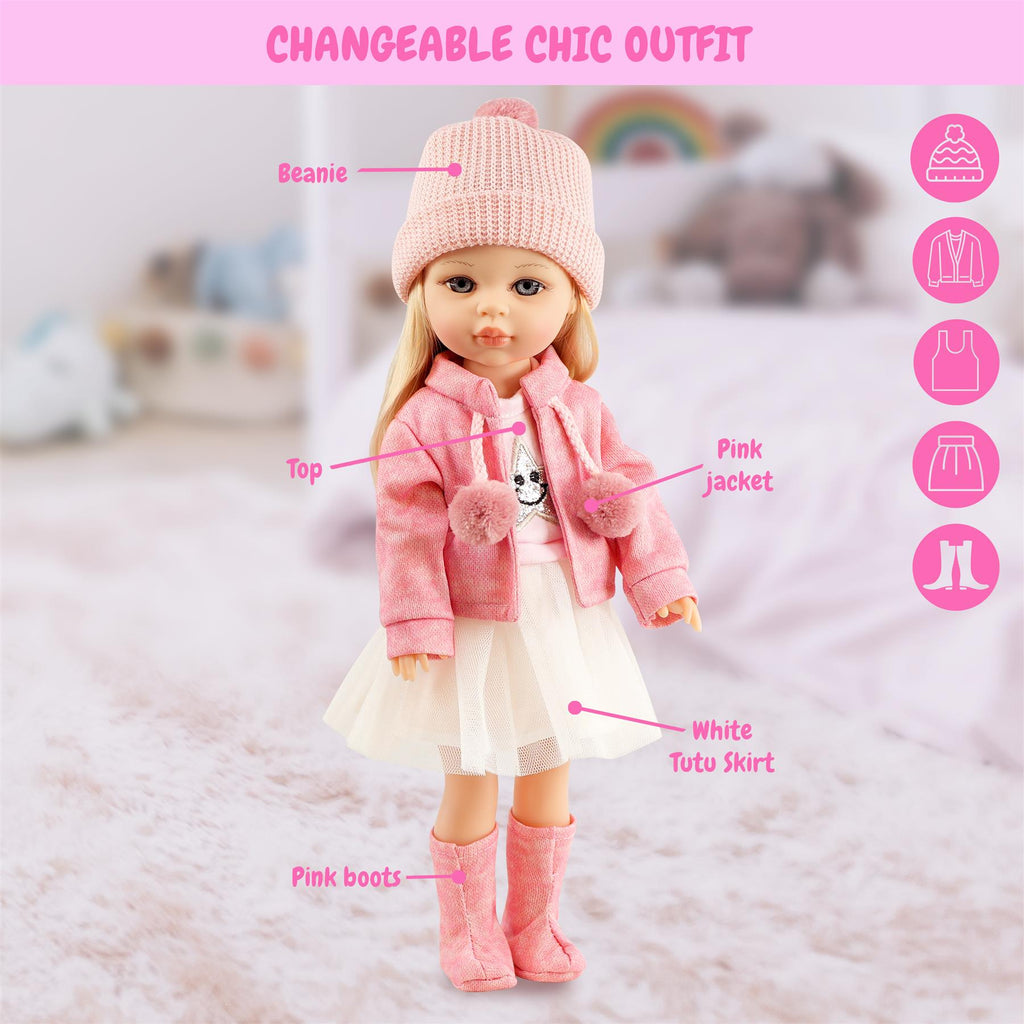 BiBi Fashion Doll "Ava Williams" (38 cm / 15") by BiBi Doll - BiBi Doll Shop