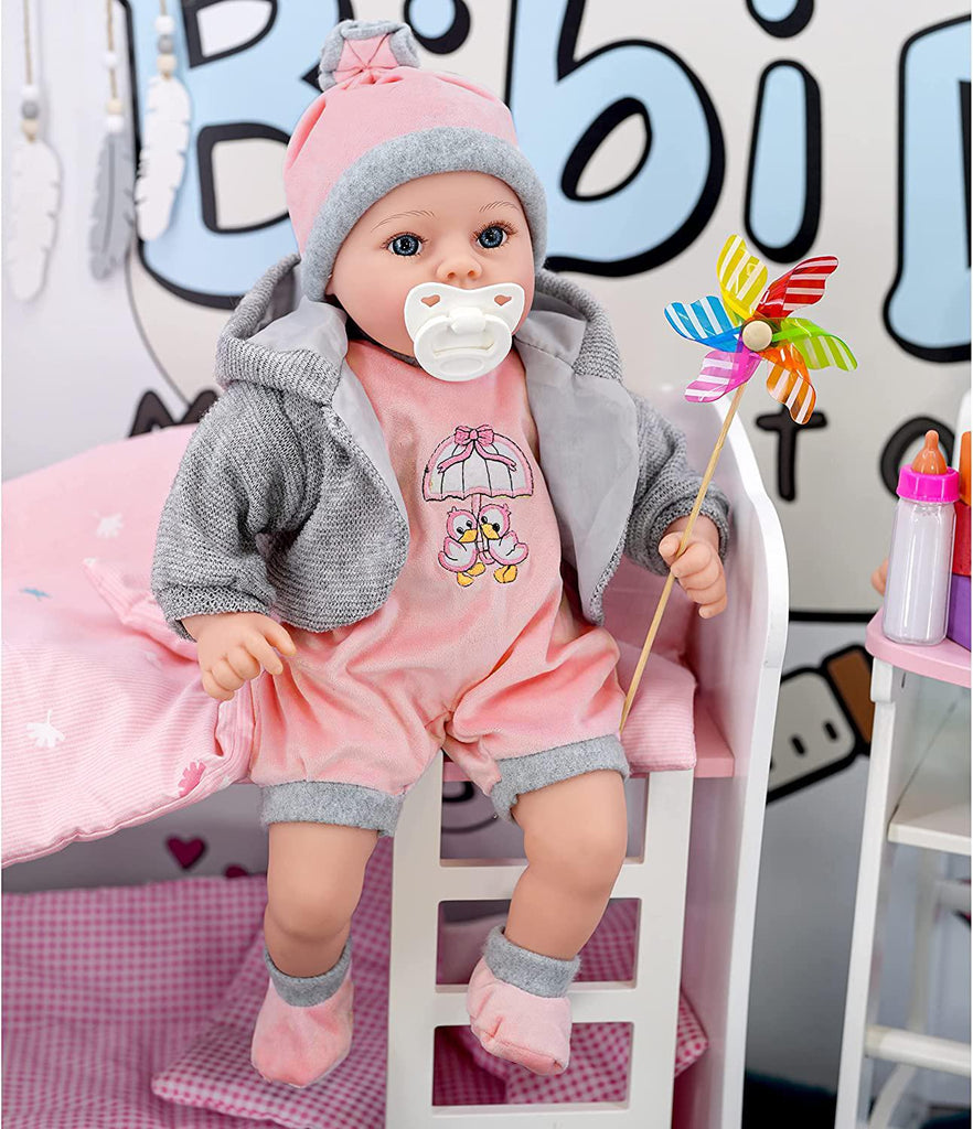 BiBi Baby Doll - Grey (45 cm / 18") by BiBi Doll - BiBi Doll
