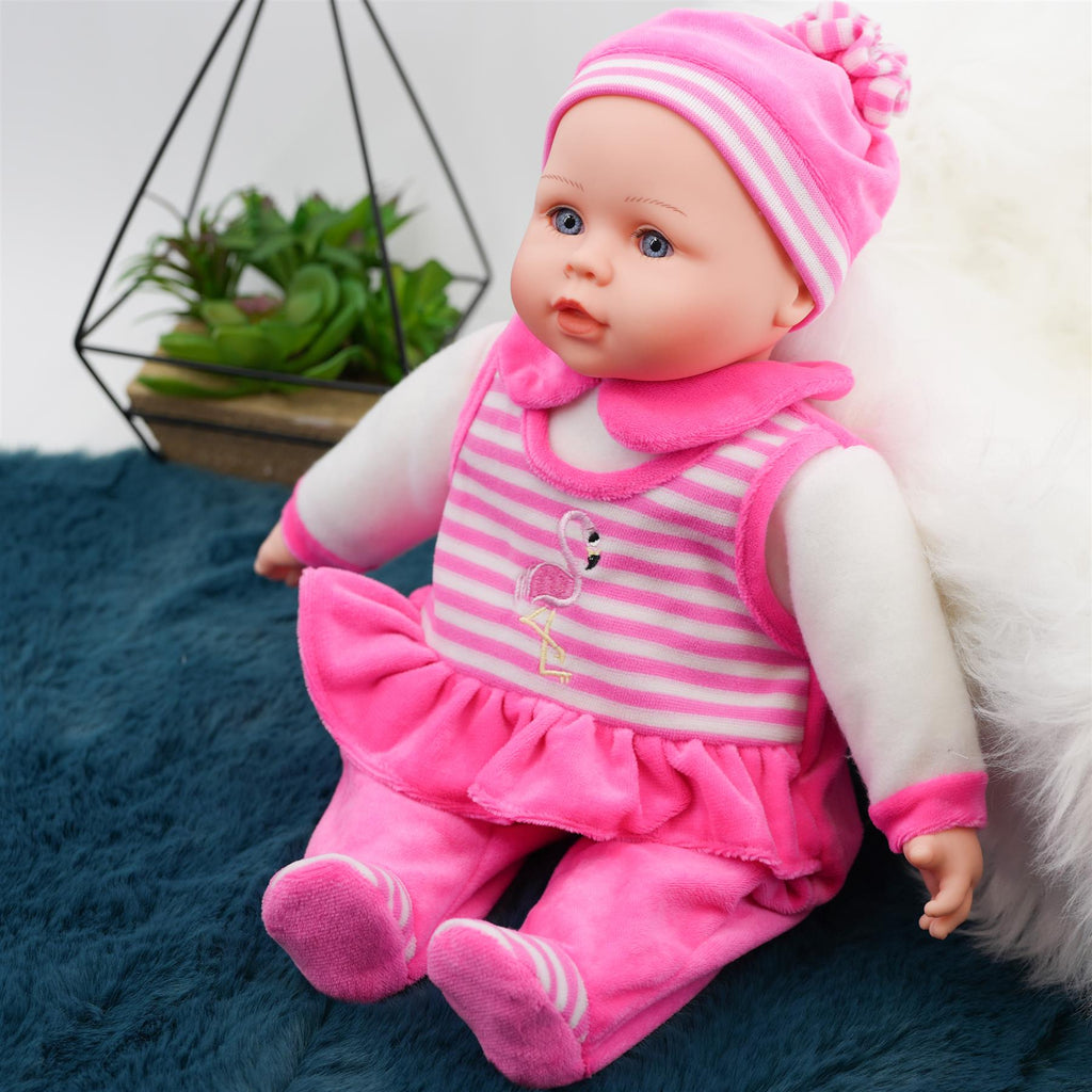 BiBI Baby Girl with Accessories & Bonus Outfit (40 cm / 16") by BiBi Doll - BiBi Doll