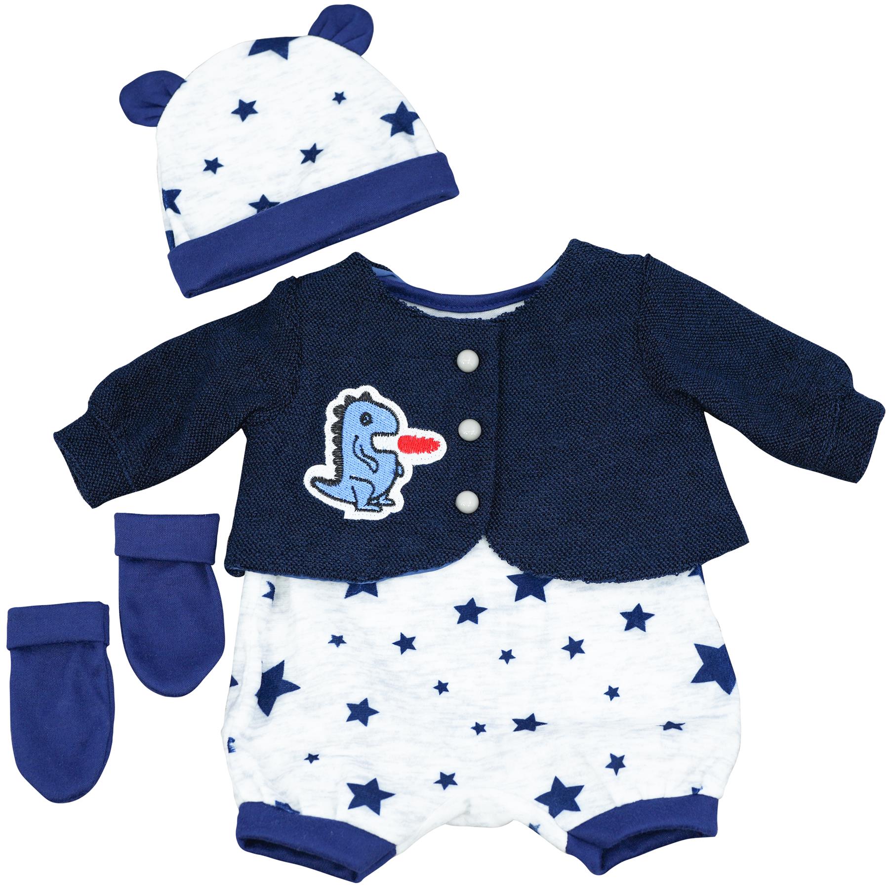 Newborn baby boy doll clothes deals
