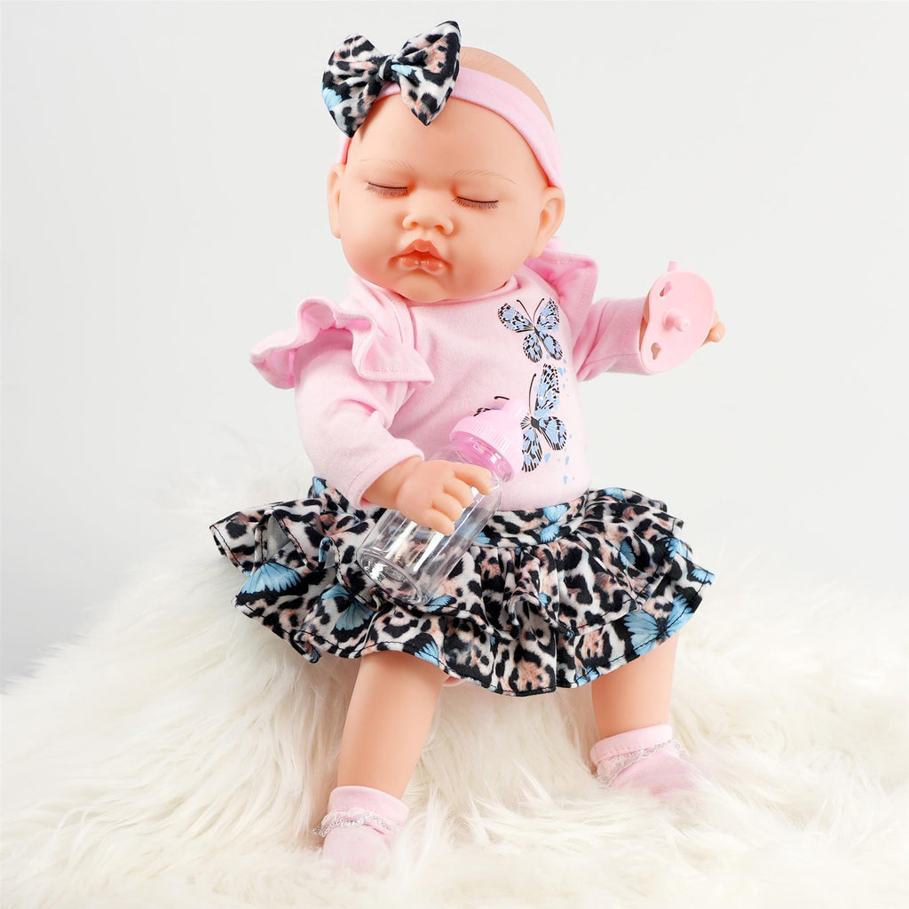BiBi Reborn Doll Sleeping Girl "Bella" (43 cm / 17") by BiBi Doll - BiBi Doll Shop