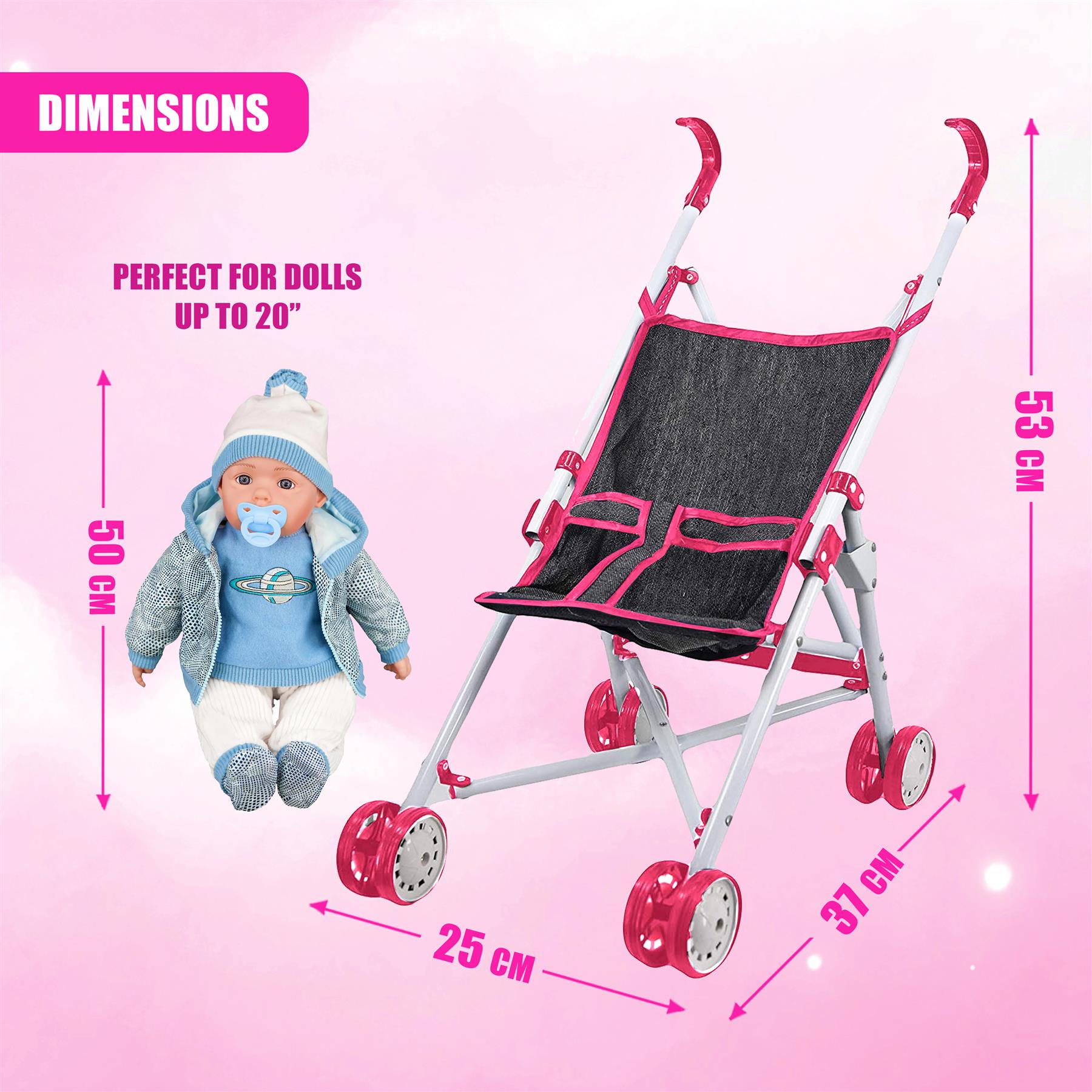 baby doll stroller for 10 year old BiBi Doll Accessories