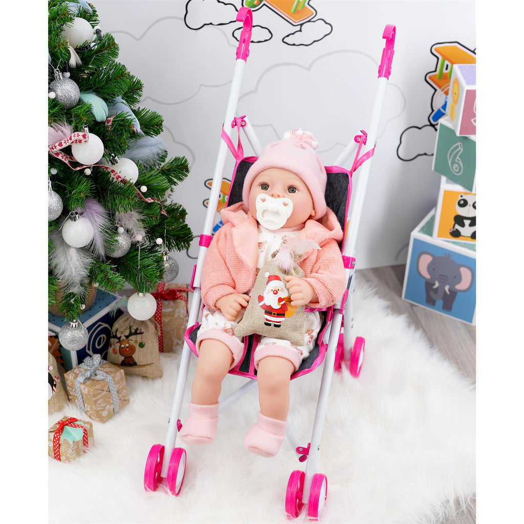 BiBi Doll Accessories - Doll Pink Buggy by BiBi Doll - BiBi Doll