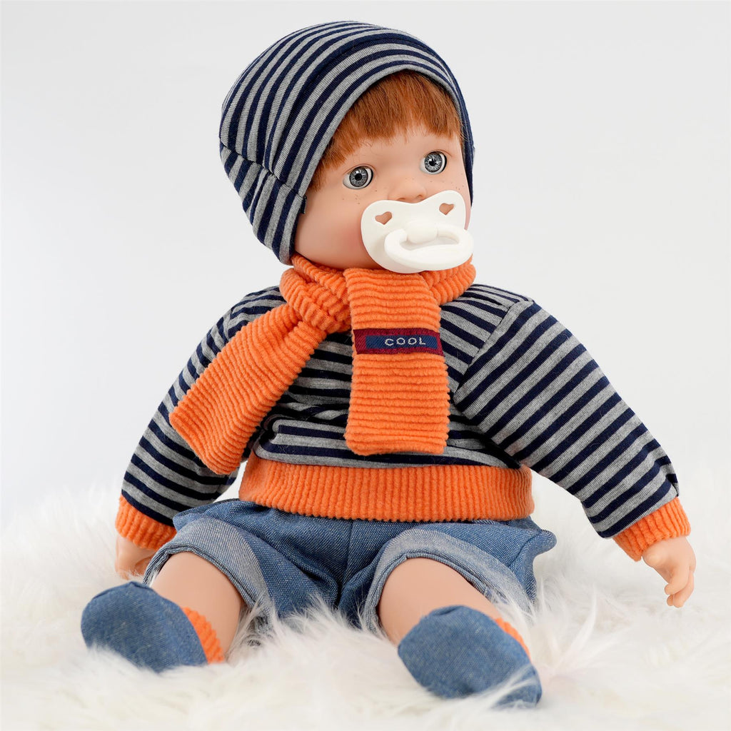 BiBi Doll BiBi Doll Sleeping Ginger Boy (45 cm / 18")