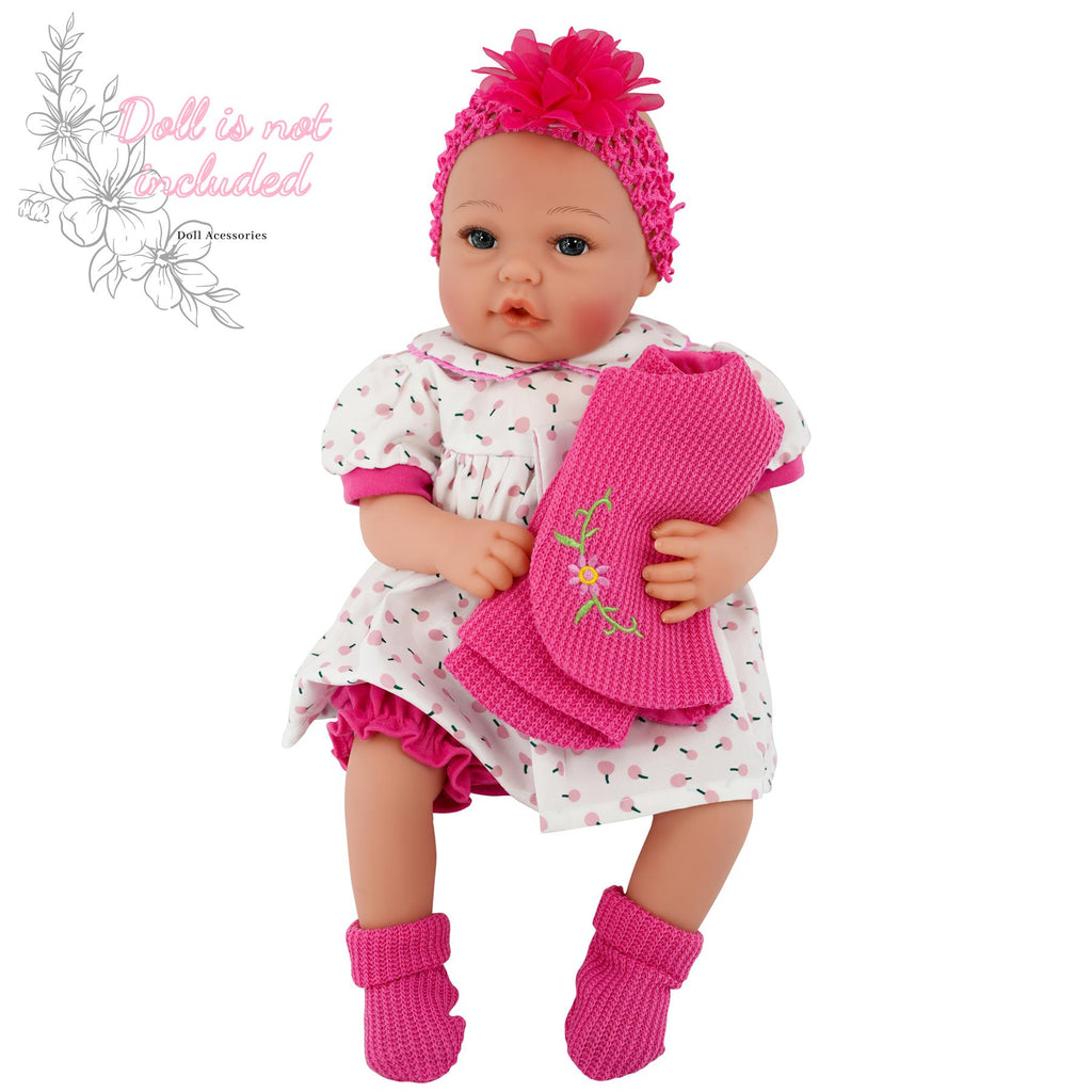 BiBi Doll Outfits - Reborn Doll Clothes (Hot Pink) (50 cm / 20") by BiBi Doll - BiBi Doll