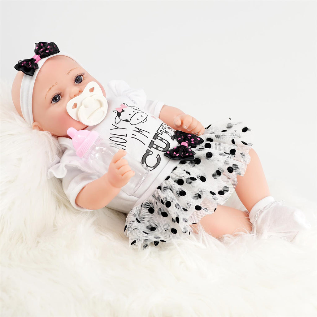 BiBi Doll BiBi Reborn Doll Awake Girl "Jasmine" (43 cm / 17")