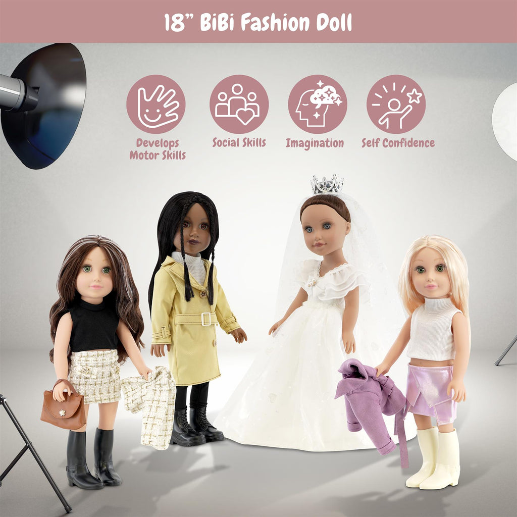 BiBi Doll Fashion "Naomi" (45 cm / 18") by BiBi Doll - BiBi Doll Shop
