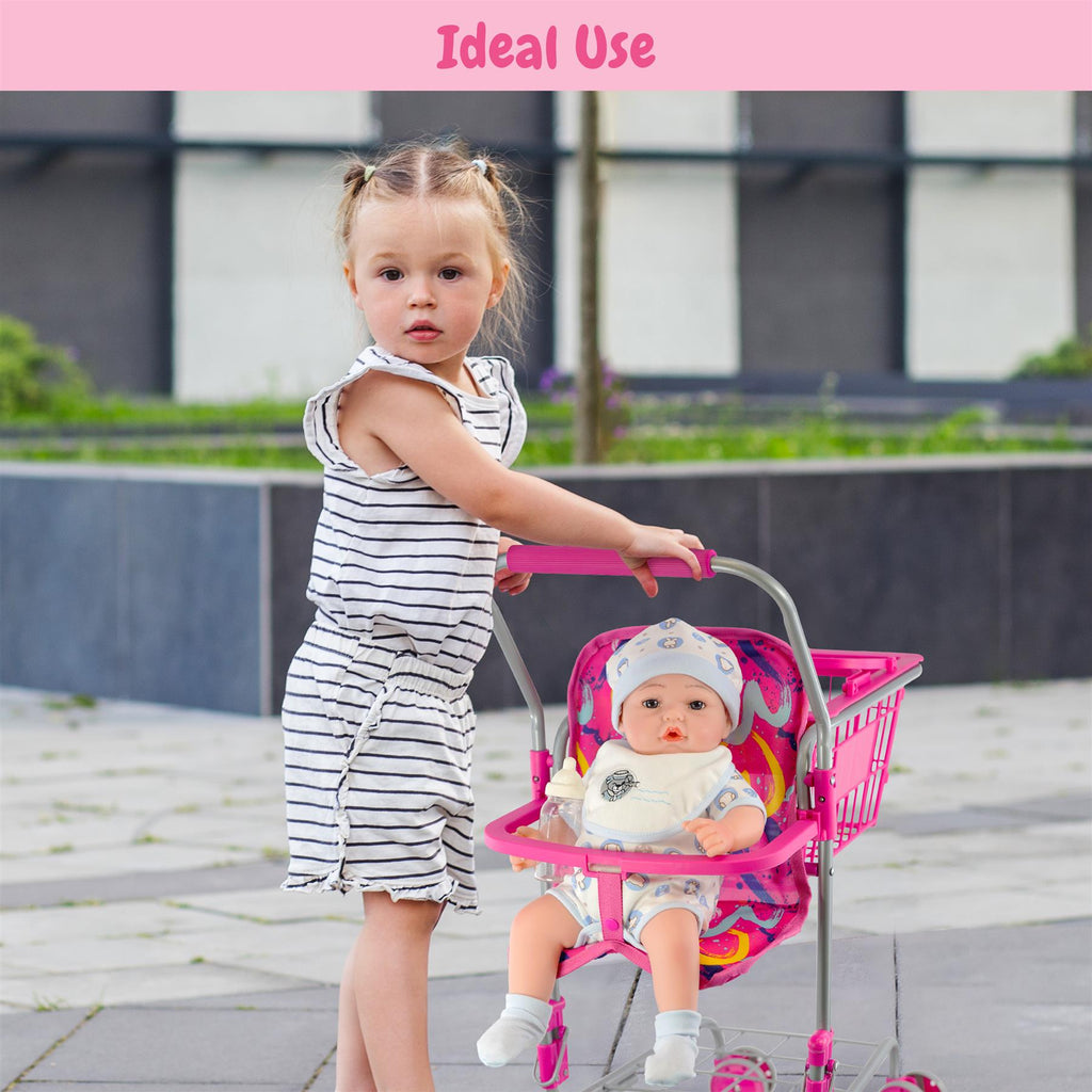 BiBi Doll Shopping Trolley with Removable Basket & Doll Seat by BiBi Doll - BiBi Doll Shop