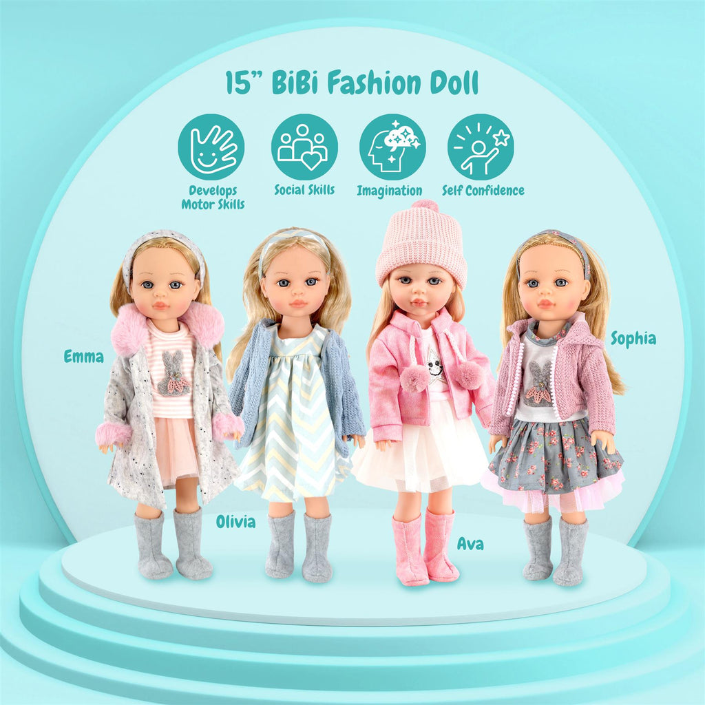 BiBi Doll Fashion "Olivia" (38 cm / 15") by BiBi Doll - BiBi Doll Shop