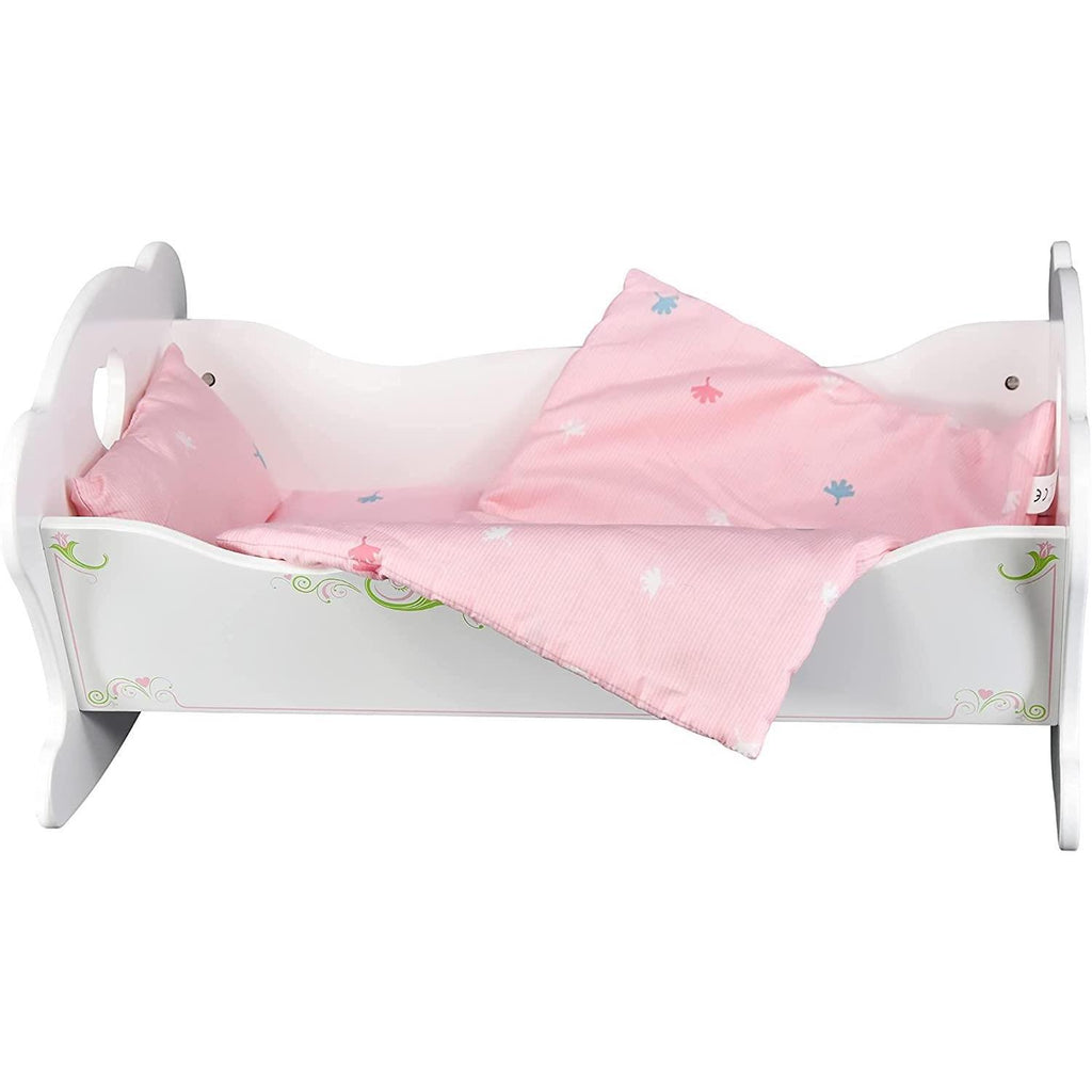 BiBi Doll BiBi Doll Furniture - Doll Wooden Craddle & High Chair