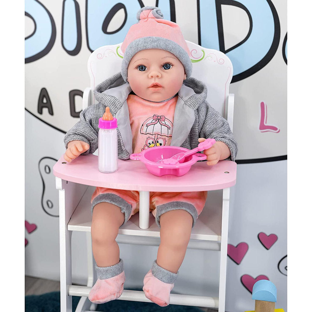 BiBi Doll BiBi Doll Baby - Grey (45 cm / 18")