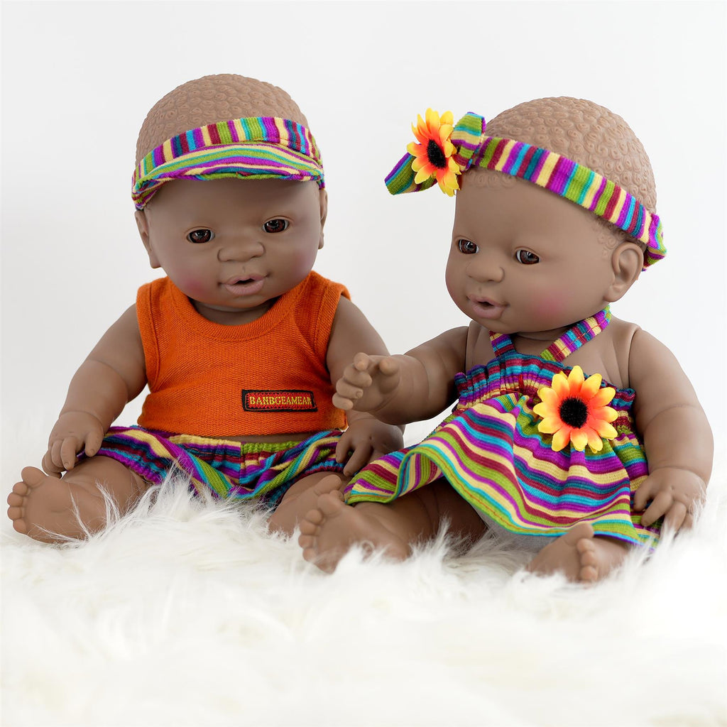 BiBI Doll Black Twins (30 cm / 12") by BiBi Doll - BiBi Doll