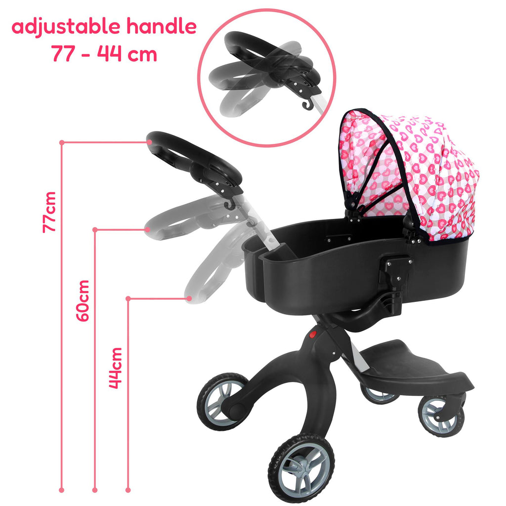 BiBi Doll BiBi Doll Accessories - 2 in 1 Doll Pram