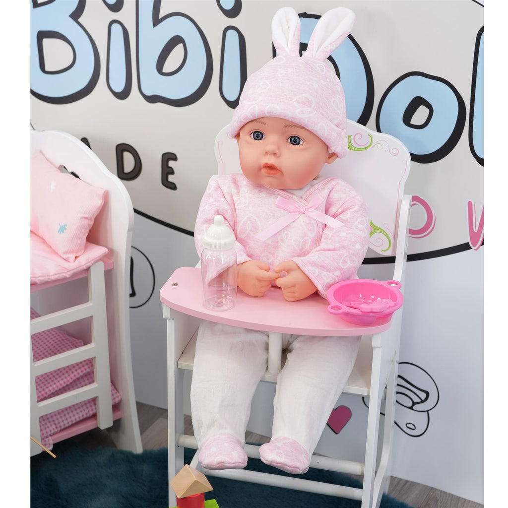 BiBi Outfits - Set of Two Clothes (Bear & Pink Bunny) (50 cm / 20") by BiBi Doll - BiBi Doll