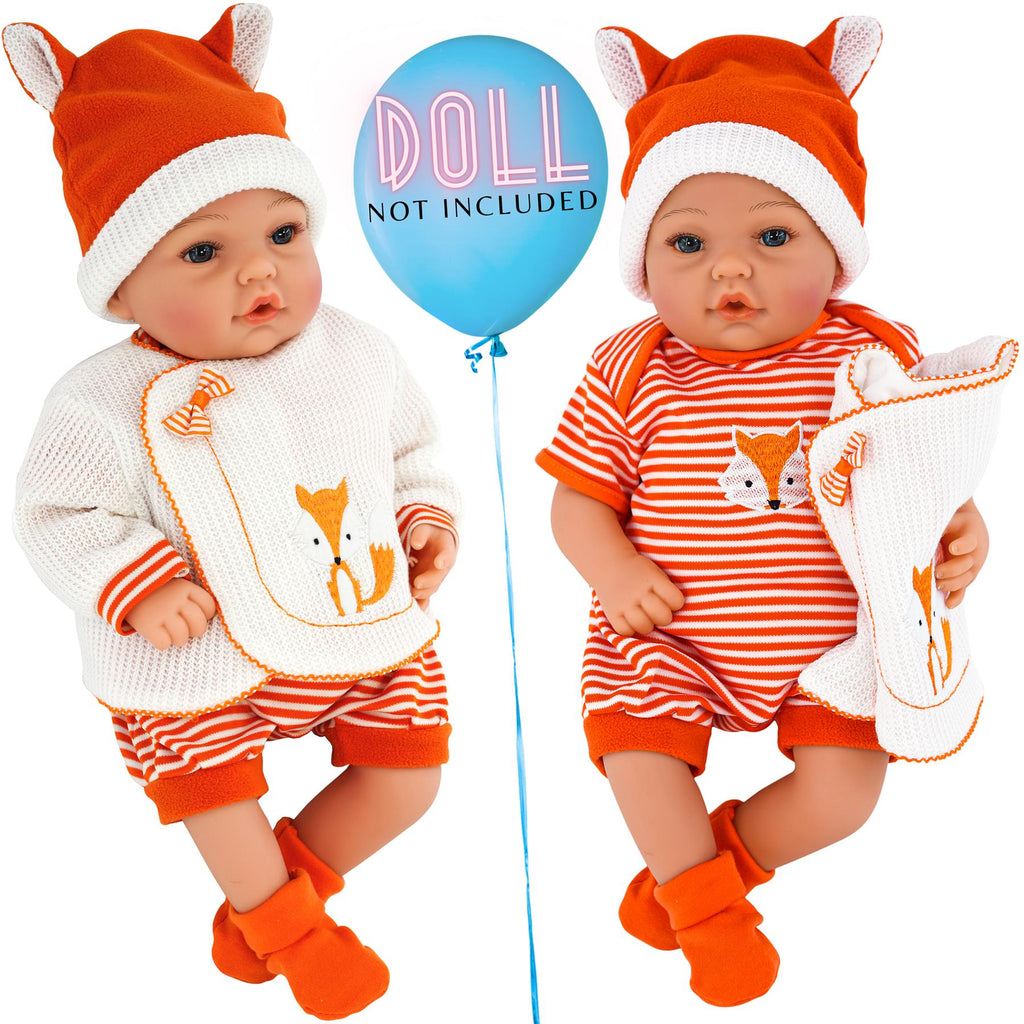 BiBi Outfits - Reborn Doll Clothes (Fox) (50 cm / 20") by BiBi Doll - BiBi Doll