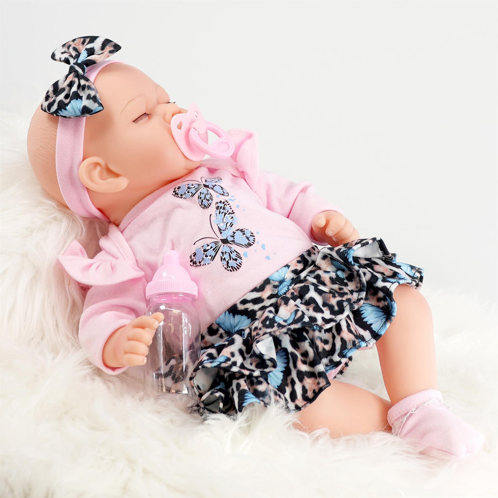 BiBi Reborn Doll Sleeping Girl "Bella" (43 cm / 17") by BiBi Doll - BiBi Doll Shop